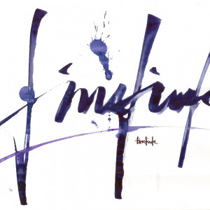 Tine Tinte gross blau